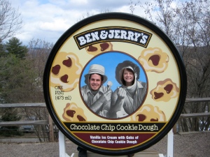 we went to the ben and jerry's factory in vermont